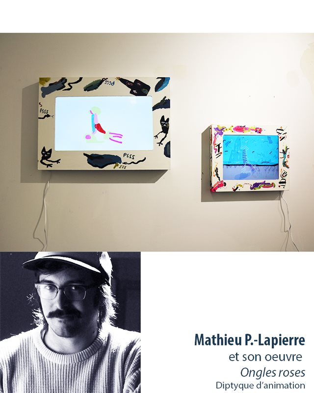 Mathieu P.-Lapierre et son oeuvre Ongles roses