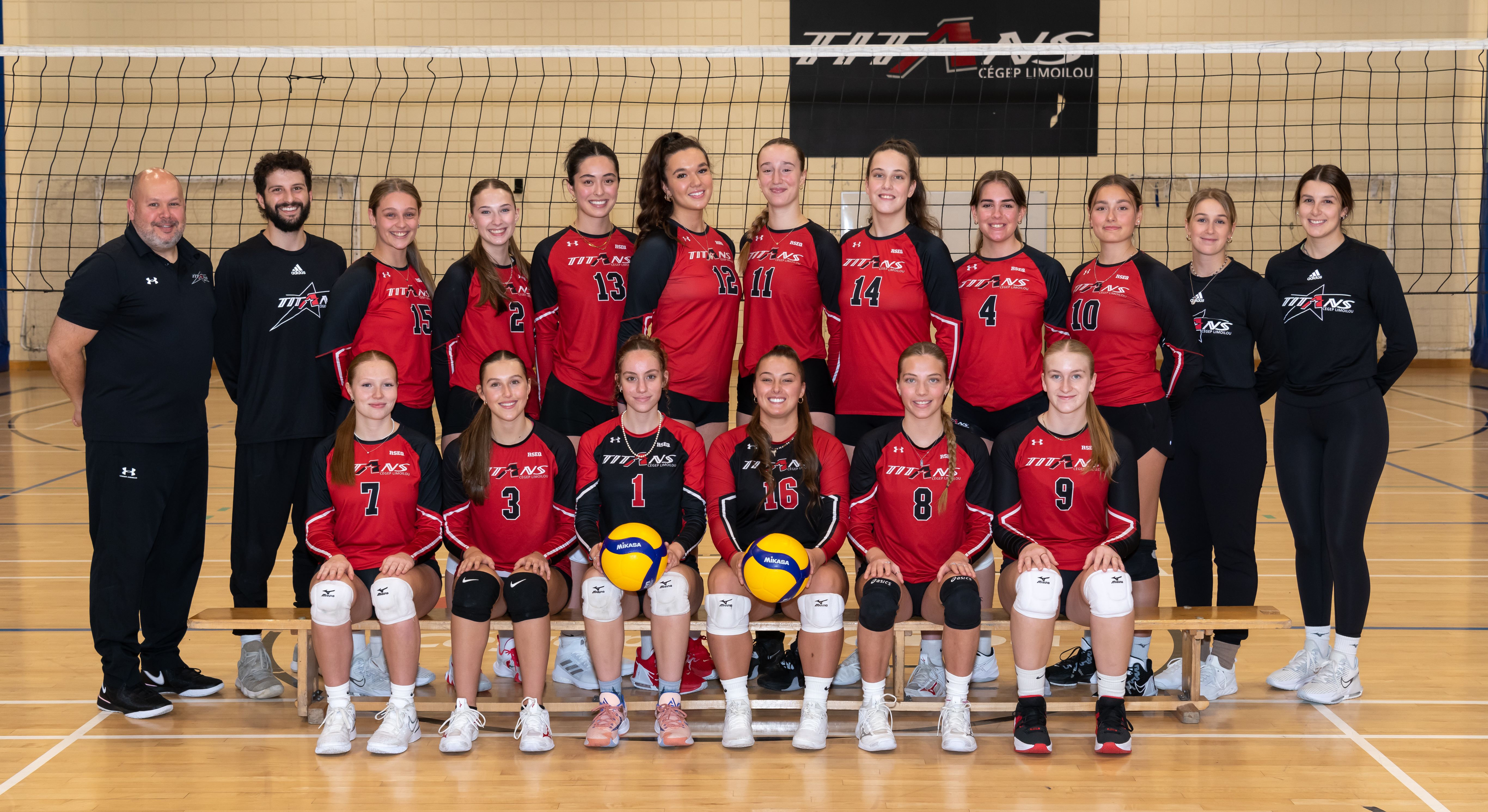 Équipe 2023-2024 de volleyball féminin division 2