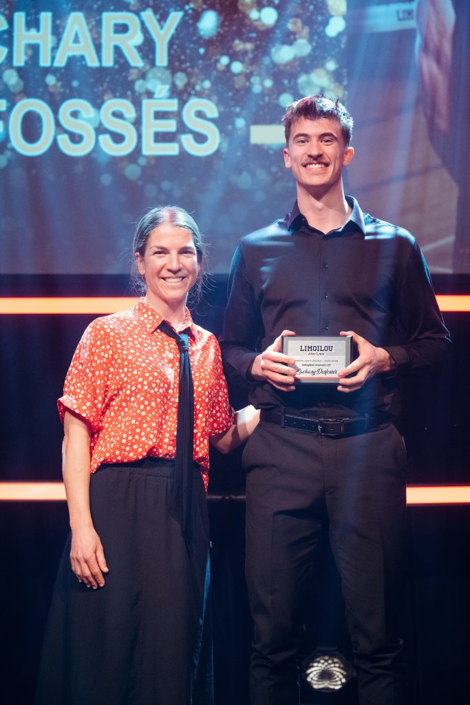 Mérite sportif Zachary Desfossés athlète sport-études volley masculin D1