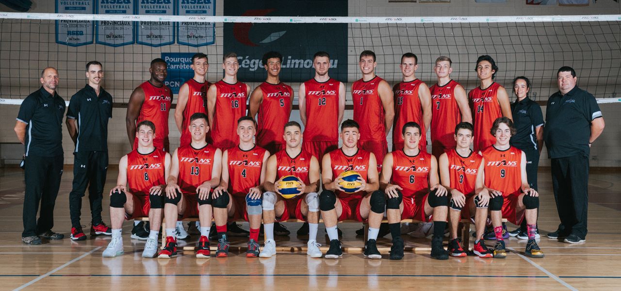 Équipe 2020-2021 de volleyball masculin division 1