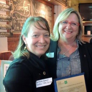 Ginette Beaudoin et Barbara Genest