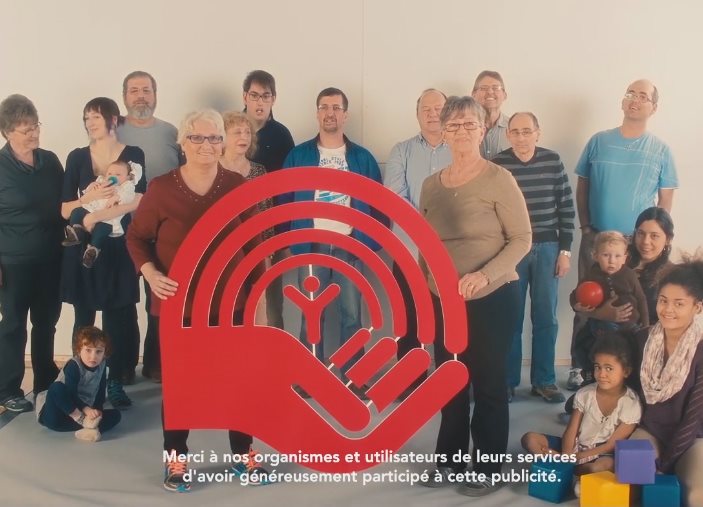 Centraide 2015 gens de la vidéo Nous tous, ici