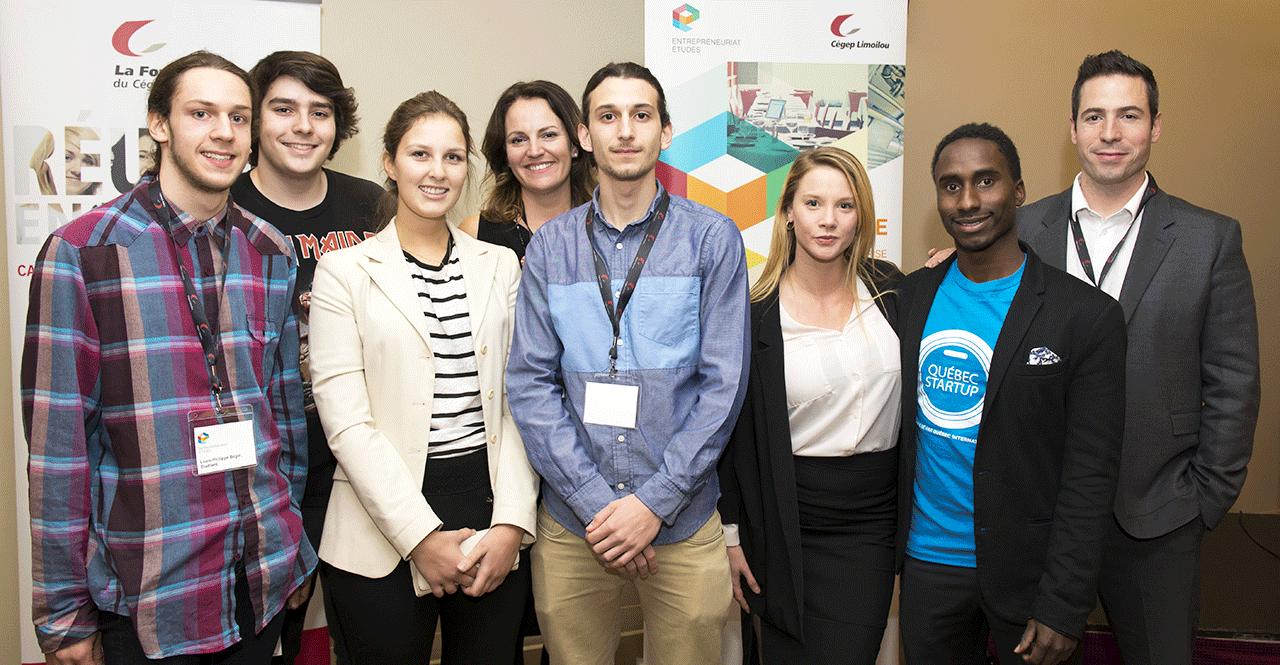 Gangnants du concours en entrepreneuriat 2015