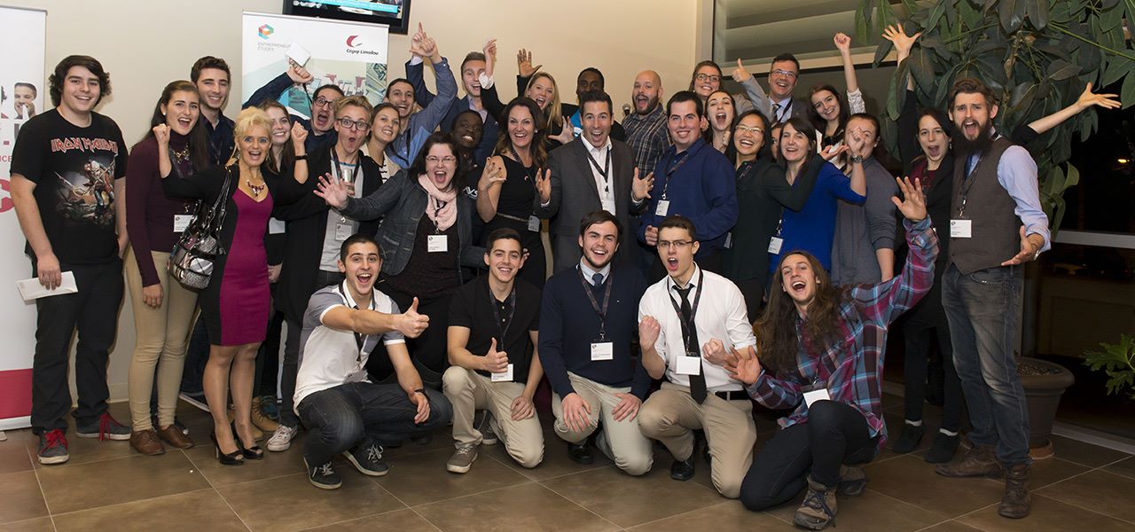 Étudiants lors de la Semaine de l'entrepreneuriat au Cégep Limoilou
