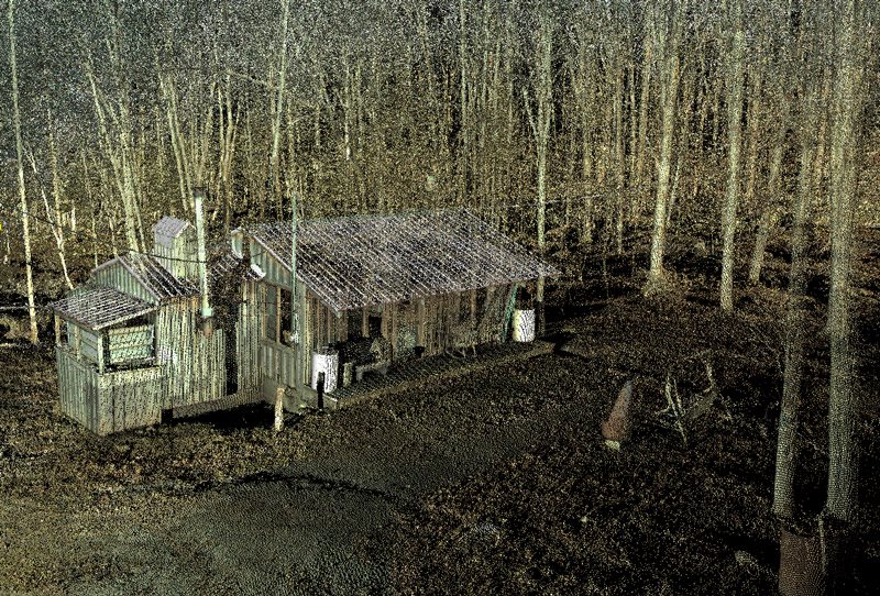 Érablière lidar