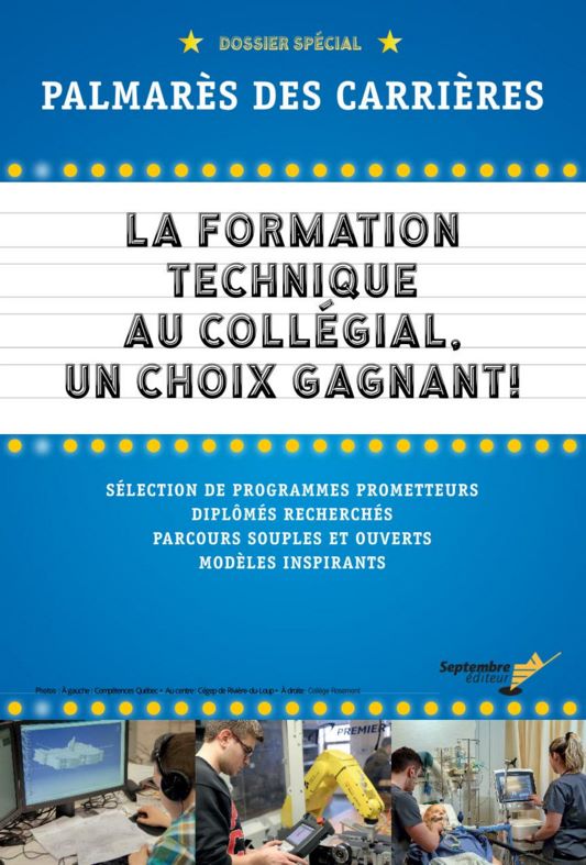 La formation technique au collégial, un choix gagnant!