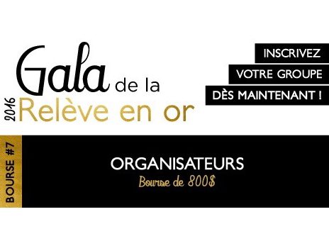 Gala de la relève en or 2016 collégial