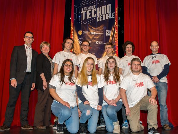 Équipe gagnante de l'Expérience technogéniale 2015-2016
