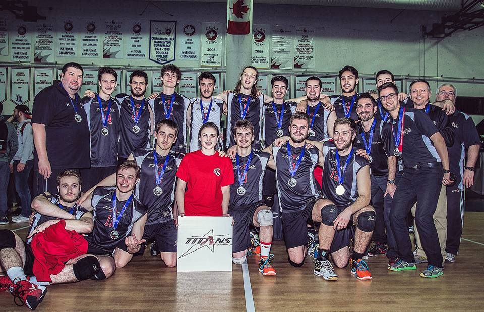 Titans volley masculin division 1 championnat canadien