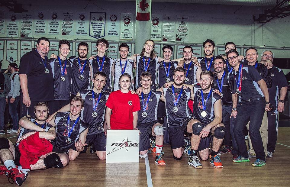 Titans volley masculin division 1 championnat canadien