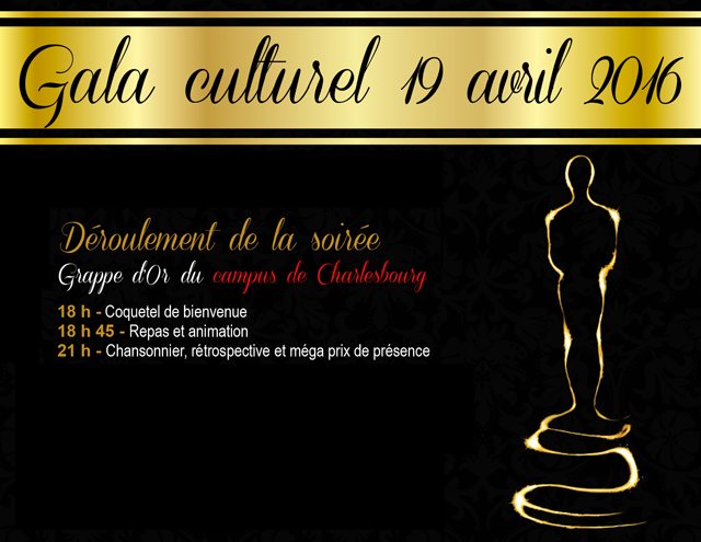 Affiche gala culturel 2016