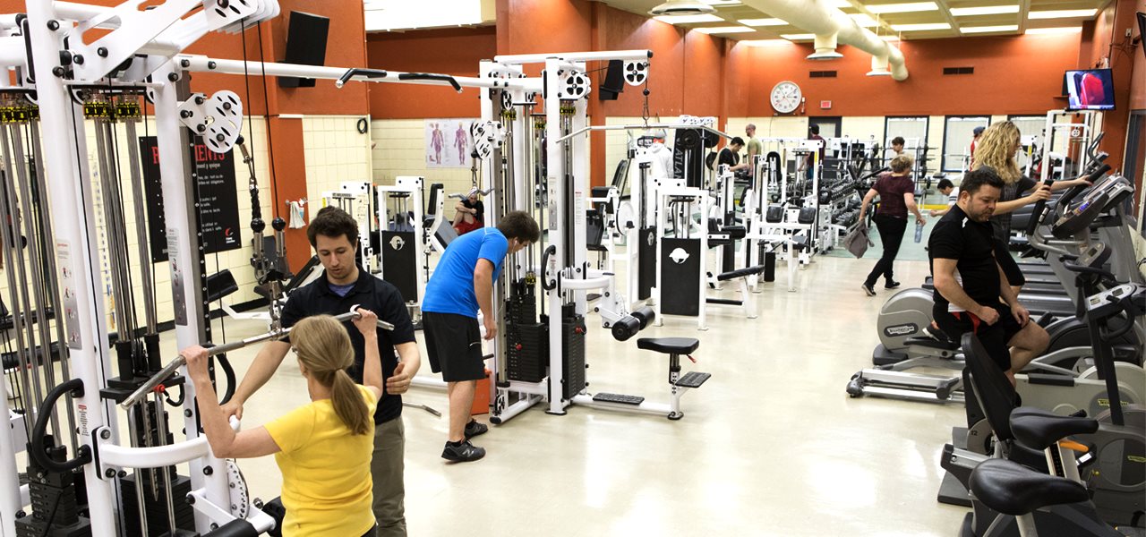 Salle d'entrainement au campus de Québec