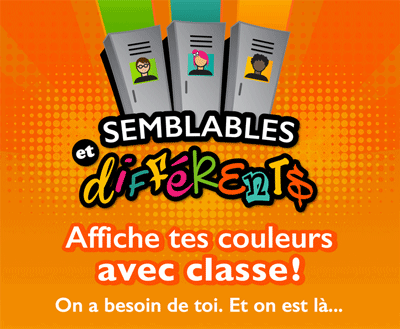 Semblables et différents campagne Centre de prévention du suicide