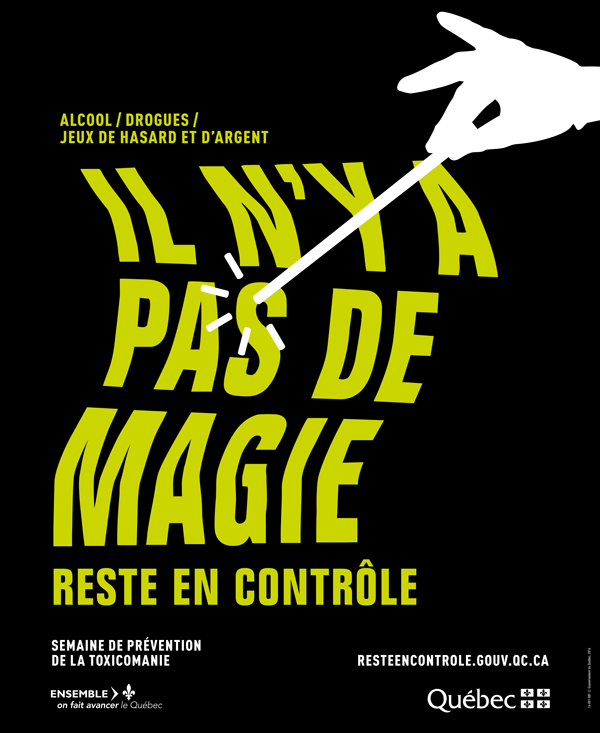 Affiche Il n'y pas pas de magie, reste en contrôle