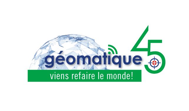 Logo Géomatique 45 ans 