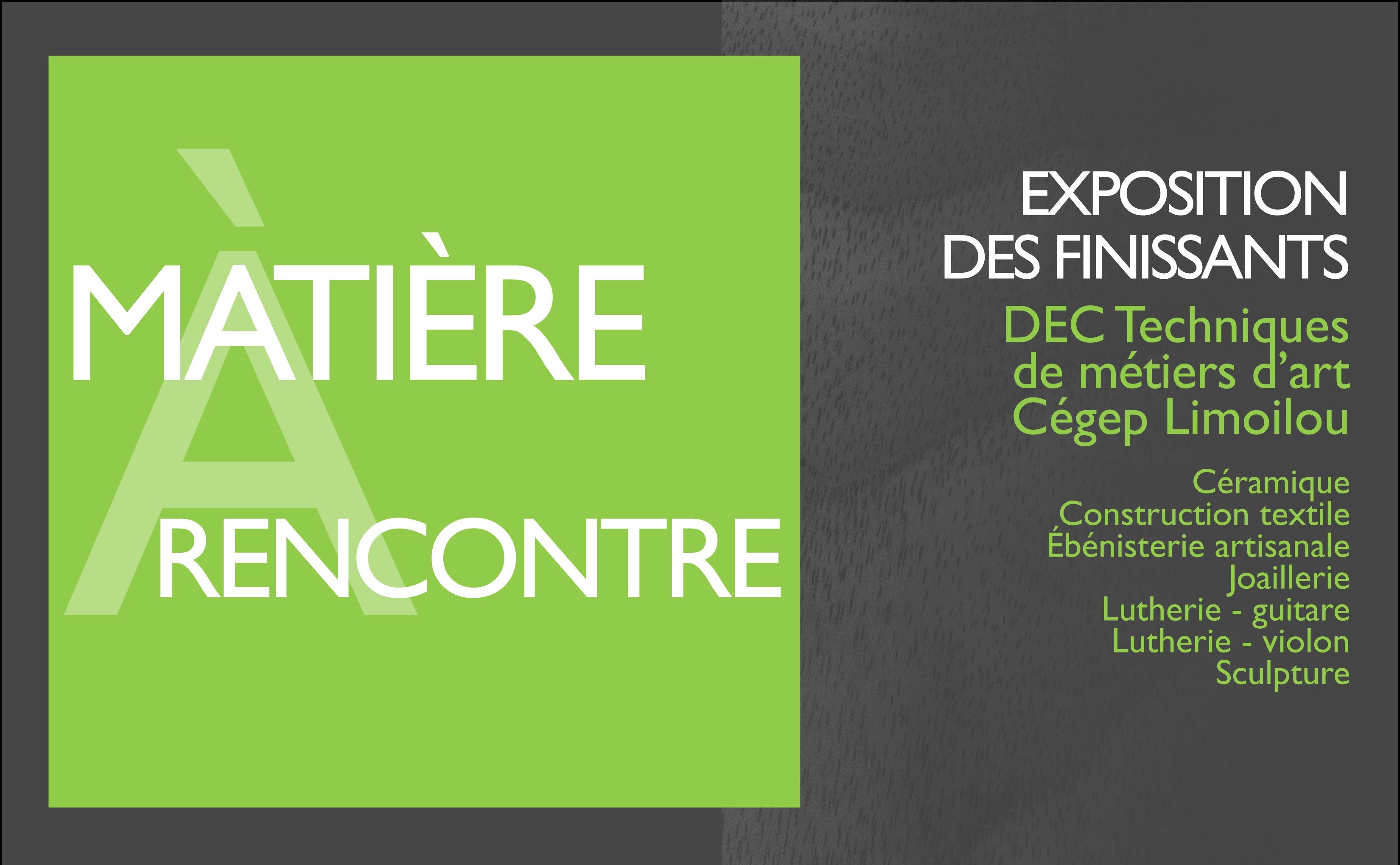 Matière à rencontre