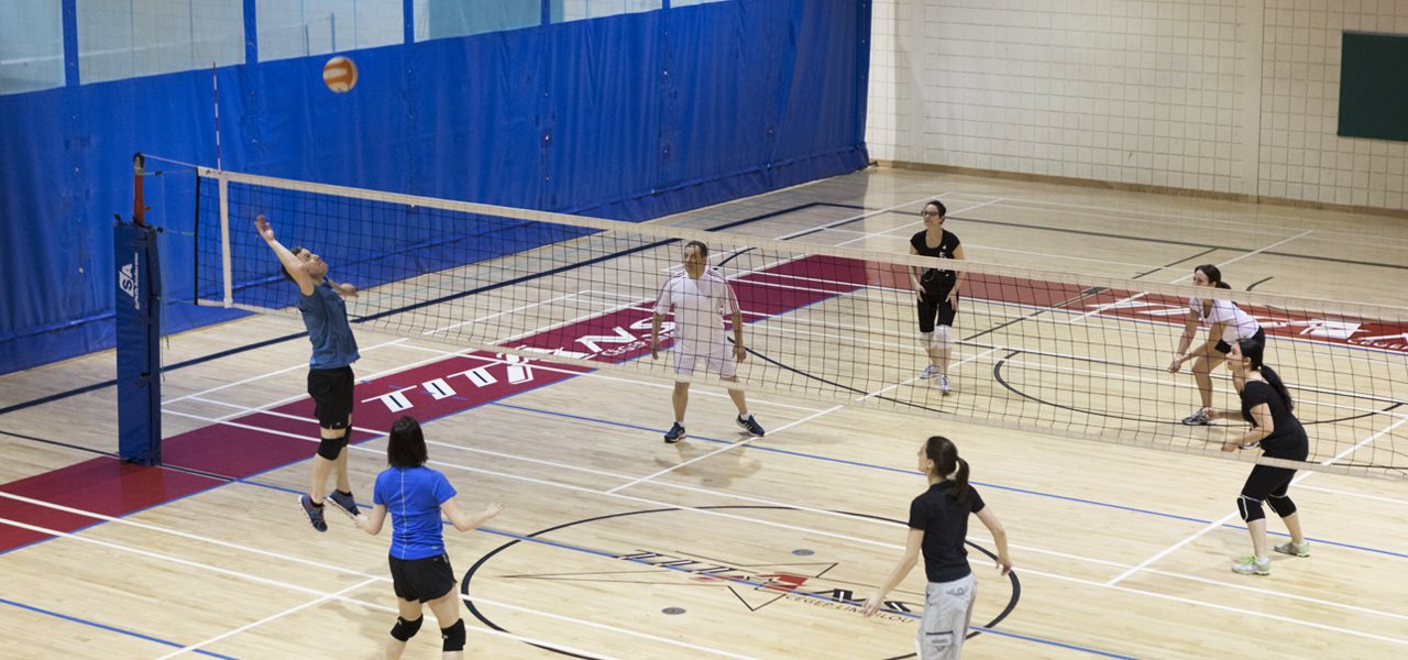 Match de volleyball