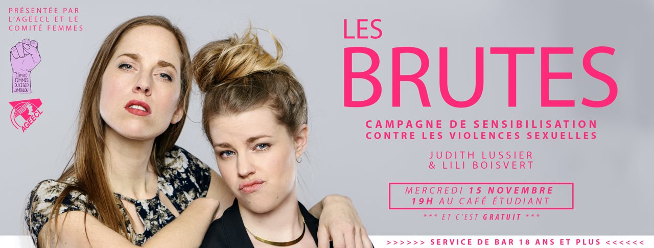 Les Brutes Campagne de sensibilisation contre les violences sexuelles