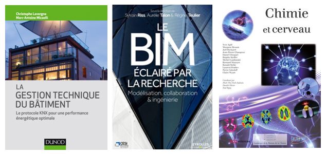 Couvertures de livres en lien avec les bâtiments