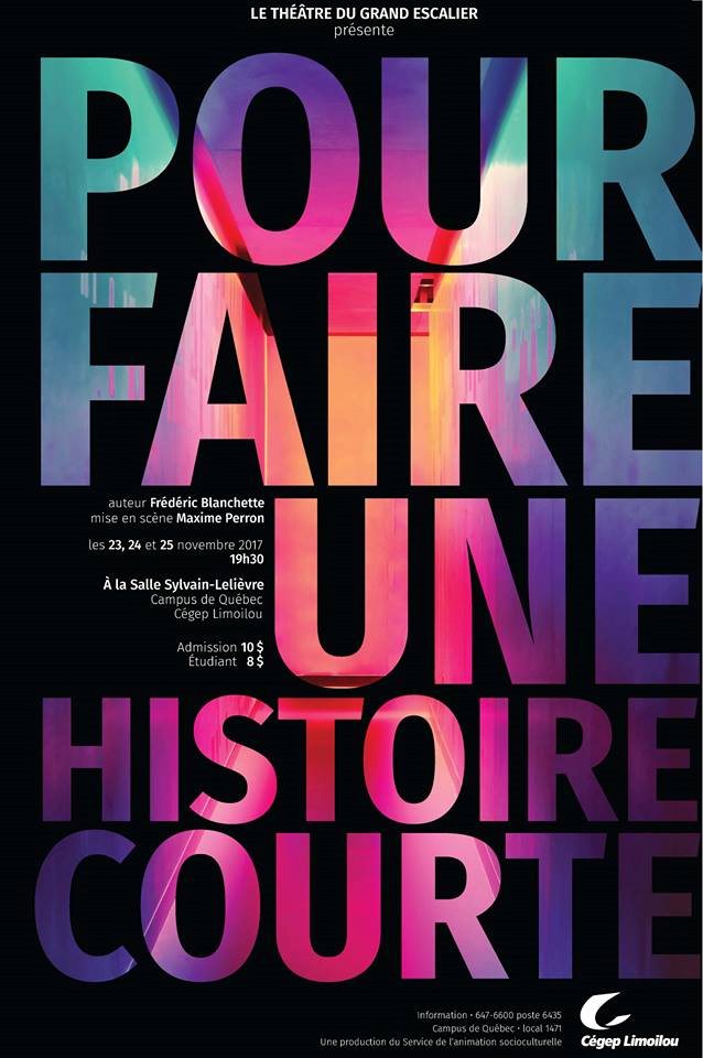 Pour faire une histoire courte