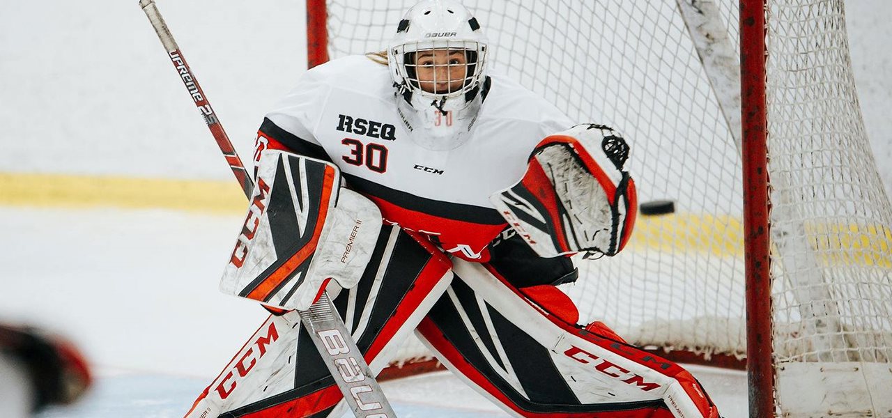 Gardienne de but hockey