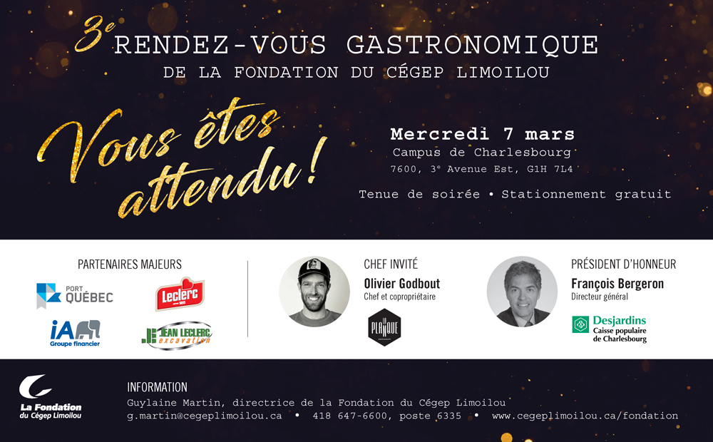 RV gastronomique invités et partenaires