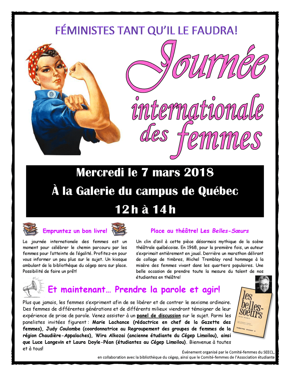 Journée internationale des Femmes 2018