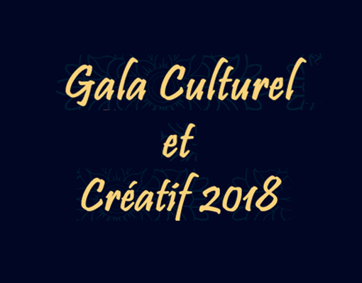 Gala culturel et créatif 2018