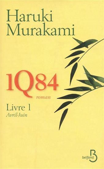 Couverture livre 1Q84 Haruki Murakami