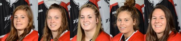 Recrues universitaires fille hockey