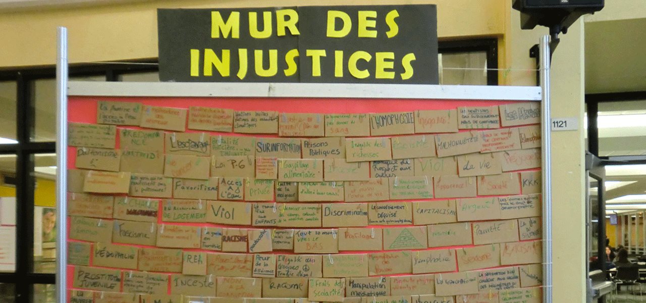 mur des injustices