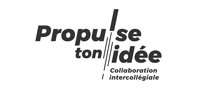Logo du concours Propulse ton idée collaboration intercollégiale