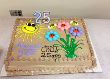 Gâteau CRDI 25 ans