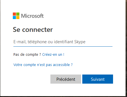 Office 365 Connectez-vous à votre compte