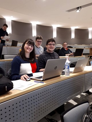 Nos étudiants en Techniques de comptabilité et gestion participant à la clinique de l’impôt bénévole des étudiants de la Faculté des sciences de l’administration de l’Université Laval.