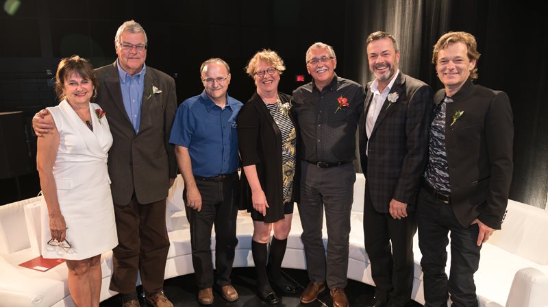 Fêtés lors de la soirée de la Reconnaissance