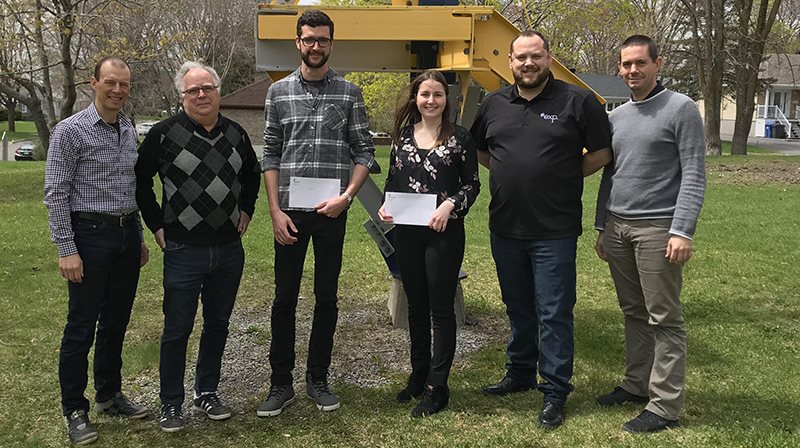 Maxime Babin, Louis Larouche, Guillaume Drolet, Jennifer Côté, Mathieu Légaré, Sébastien Gagnon