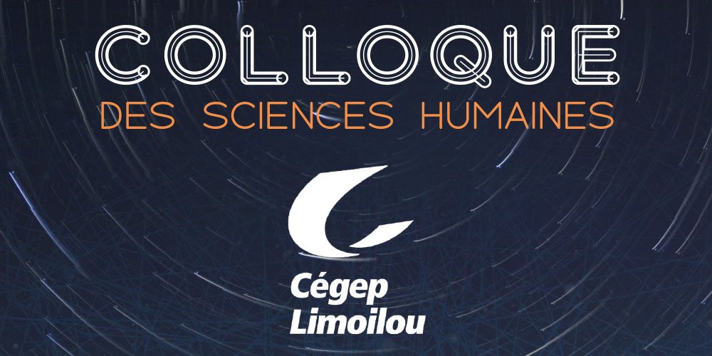 Affiche du Colloque Sciences Humaines 2019