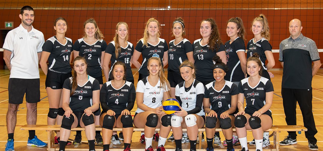 Équipe 2019-2020 de volleyball féminin division 3