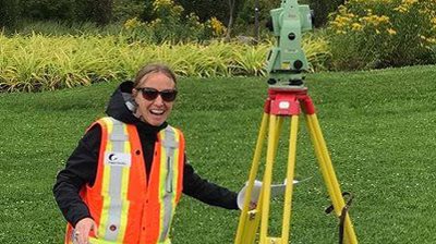 Marie-Lise Roux, étudiante en Technologie de la géomatique, profil Information géospatiale et cartographie au Cégep Limoilou.