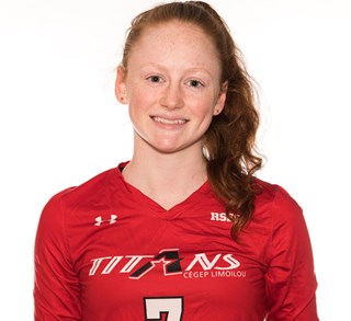 Alice Gaudreault - Athlète la/le plus utile volleyball féminin division 2