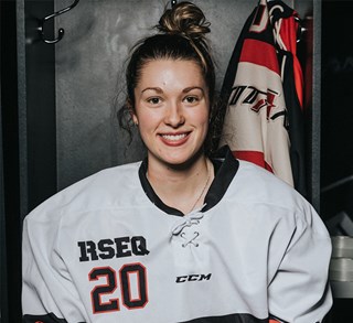 Audrey-Anne Veillette Athlète la/le plus utile Hockey féminin division 1