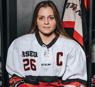 Florence Lessard Meilleur esprit sporitf Hockey féminin division 1