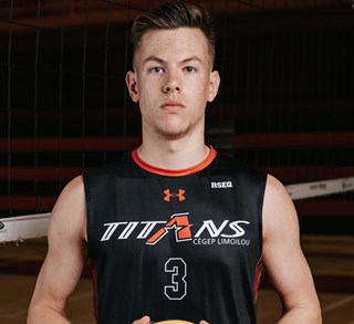 Philippe Couture Meilleur esprit sportif Volleyball masculin division 1