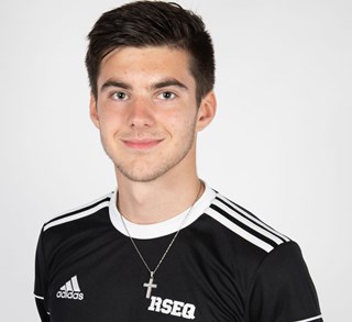 Thomas Lebel Recrue de l'année et Mérite scolaire Soccer masculin division 2
