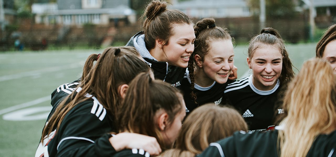 Rassemblement équipe féminine de soccer