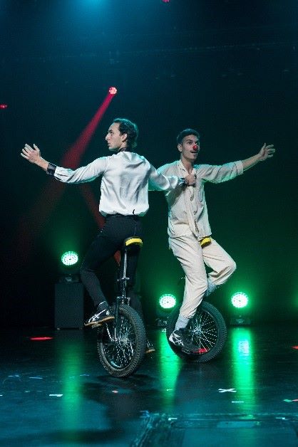 Le duo Phil et Dom formé de Philippe Raymond et de Dominic Thompson