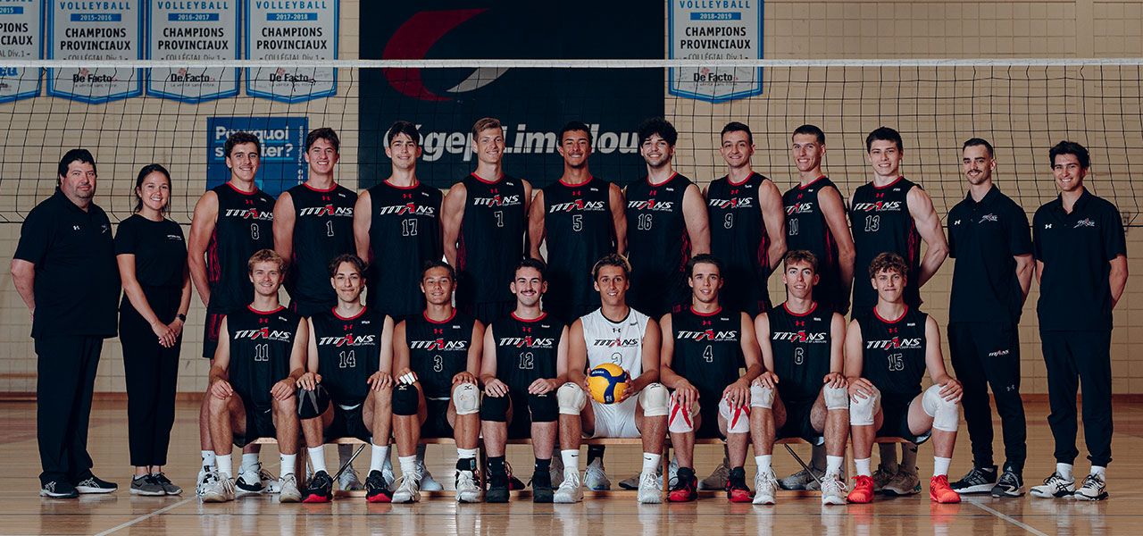 Équipe 2023-2024 de volleyball masculin division 1