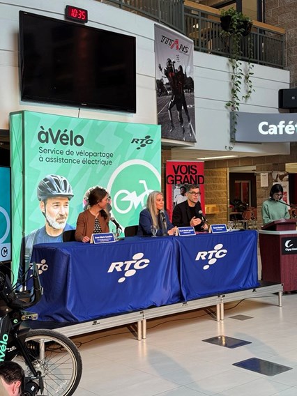 Conférence de presse Àvélo
