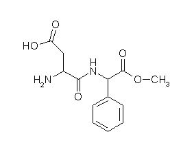 Molécules d'aspartame